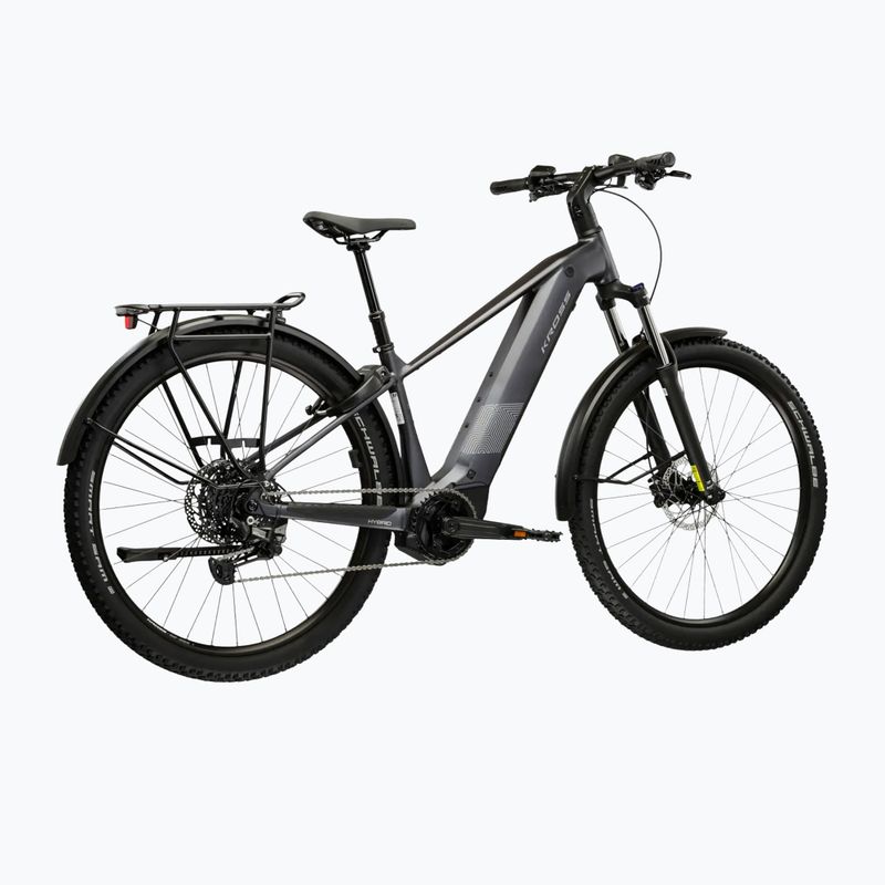 Electric bike KROSS Influx Suv Hyb 3.0 29 el. 800 Wh graphite/silver/matte 3