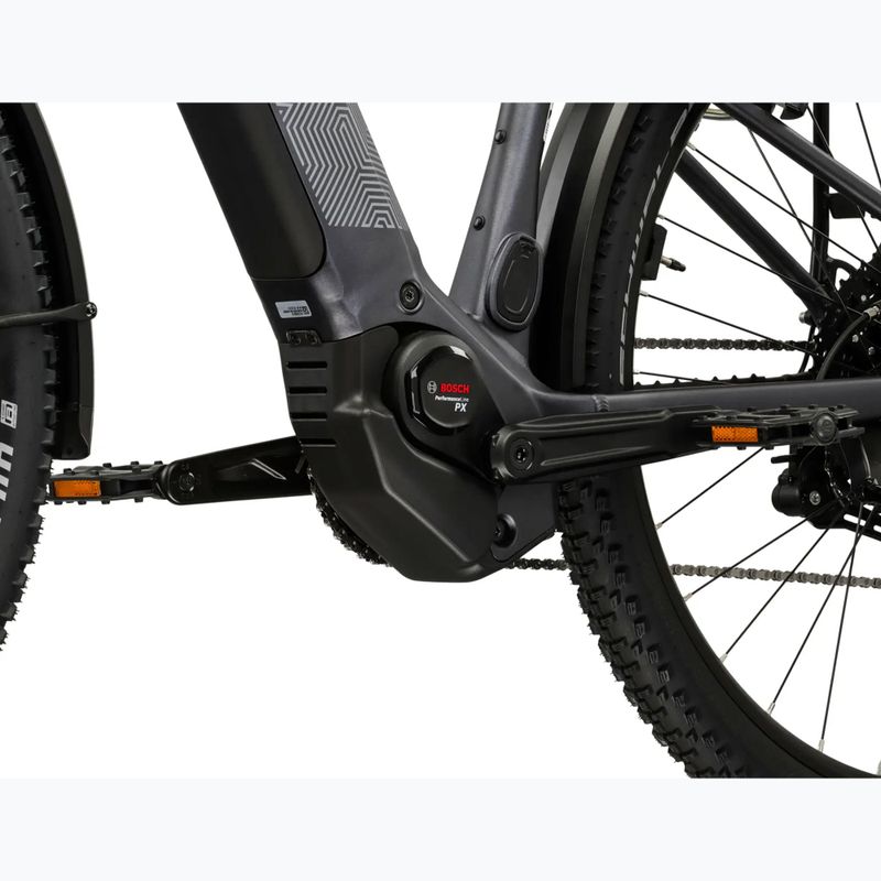 Electric bike KROSS Influx Suv Hyb 3.0 29 el. 800 Wh graphite/silver/matte 10