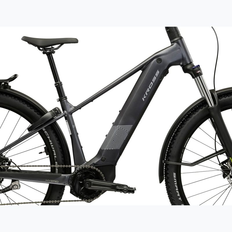 Electric bike KROSS Influx Suv Hyb 3.0 29 el. 800 Wh graphite/silver/matte 13