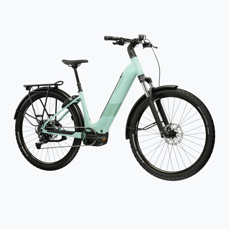 Electric bike KROSS Influx Suv Hyb 3.0 27.5 el. 800 Wh green/green/matte 2