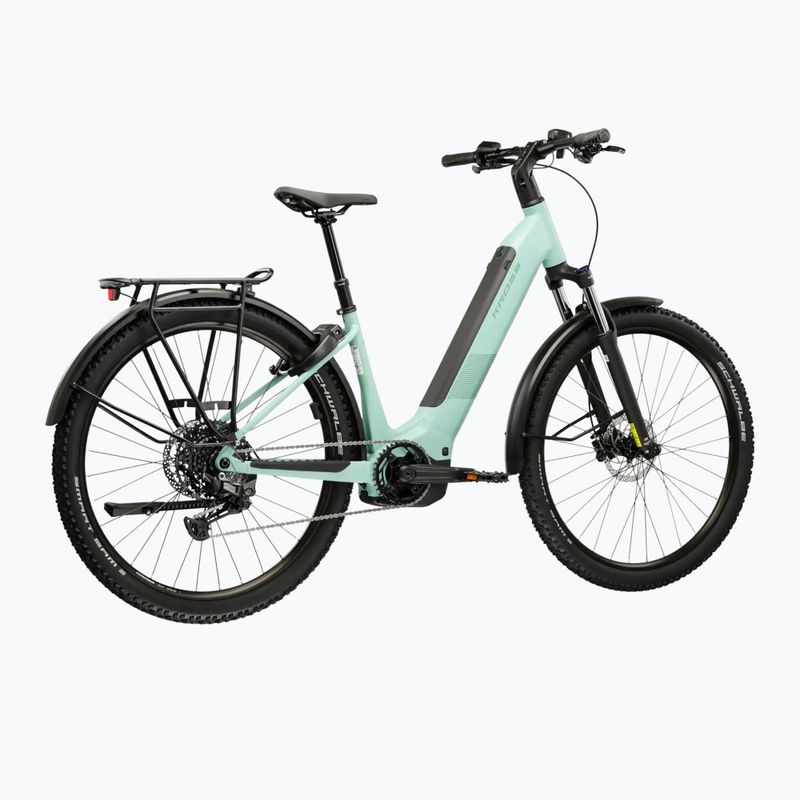Electric bike KROSS Influx Suv Hyb 3.0 27.5 el. 800 Wh green/green/matte 3