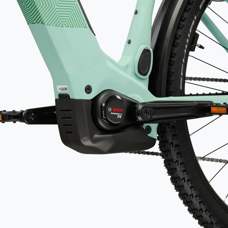 Electric bike KROSS Influx Suv Hyb 3.0 27.5 el. 800 Wh green/green/matte 10
