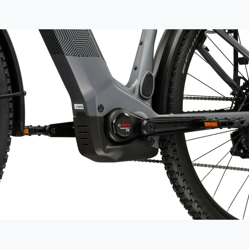 Electric bike KROSS Influx Suv Hyb 2.0 600 29 el. grey/black/matte 10