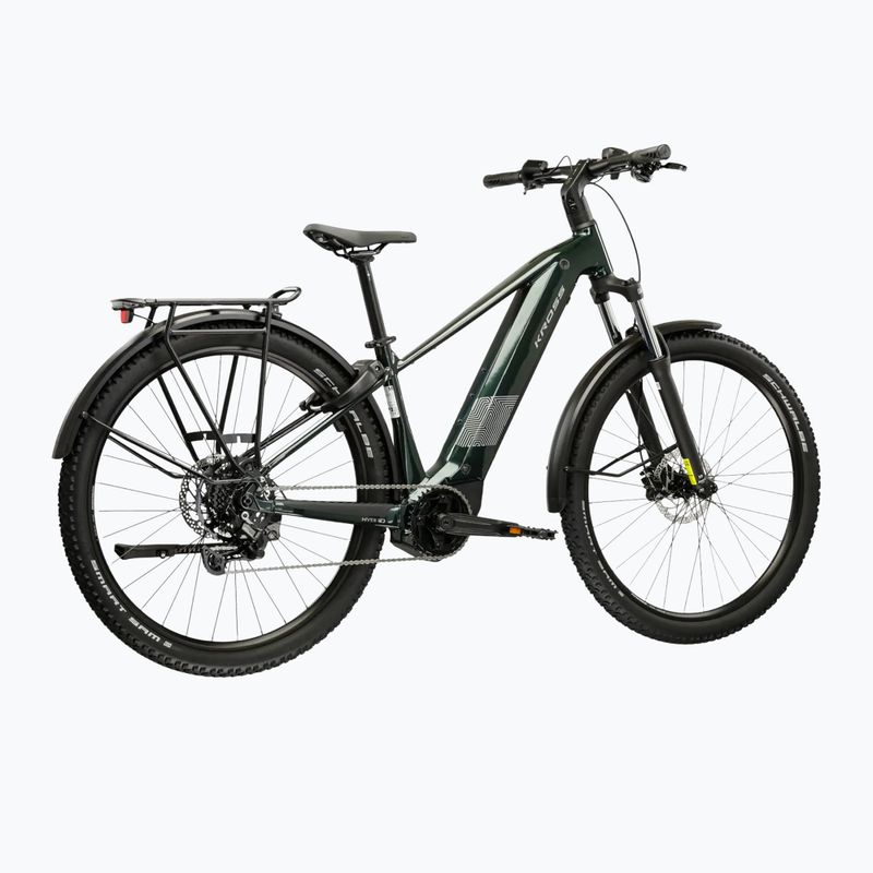 Electric bike KROSS Influx Suv Hyb 2.0 600Wh green/silver/shine 3