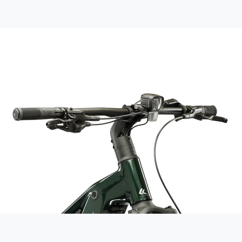 Electric bike KROSS Influx Suv Hyb 2.0 600Wh green/silver/shine 4