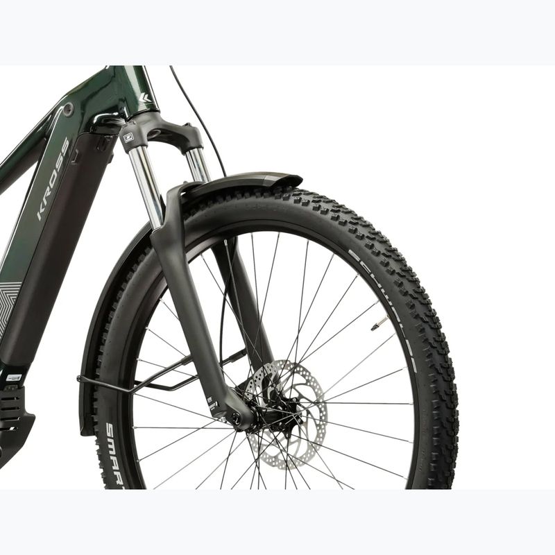 Electric bike KROSS Influx Suv Hyb 2.0 600Wh green/silver/shine 6