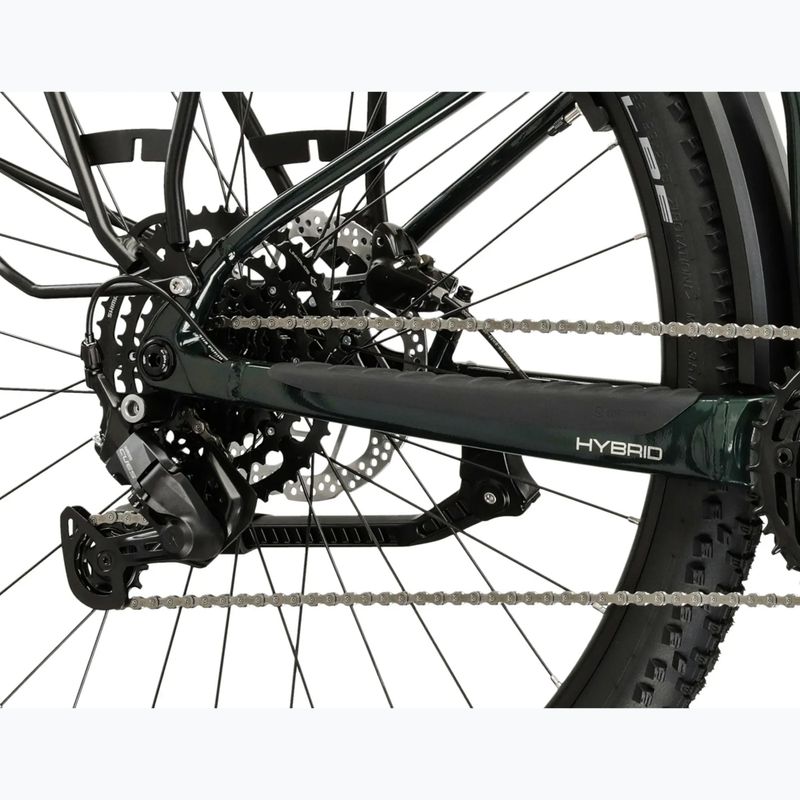 Electric bike KROSS Influx Suv Hyb 2.0 600Wh green/silver/shine 8
