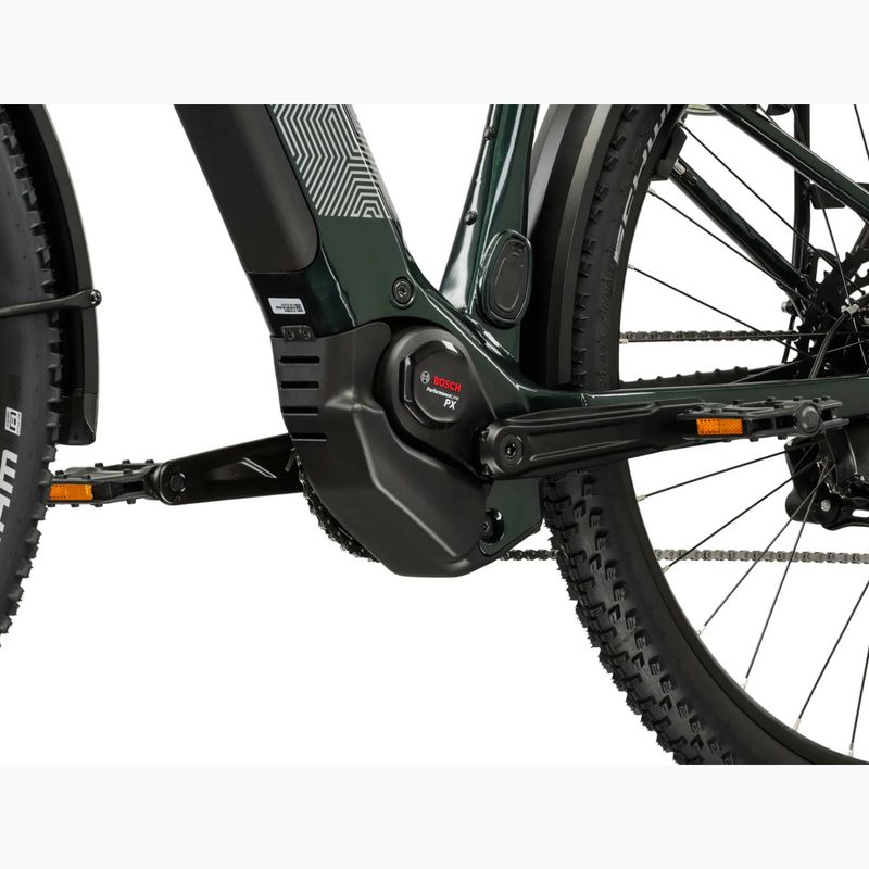Electric bike KROSS Influx Suv Hyb 2.0 600Wh green/silver/shine 10