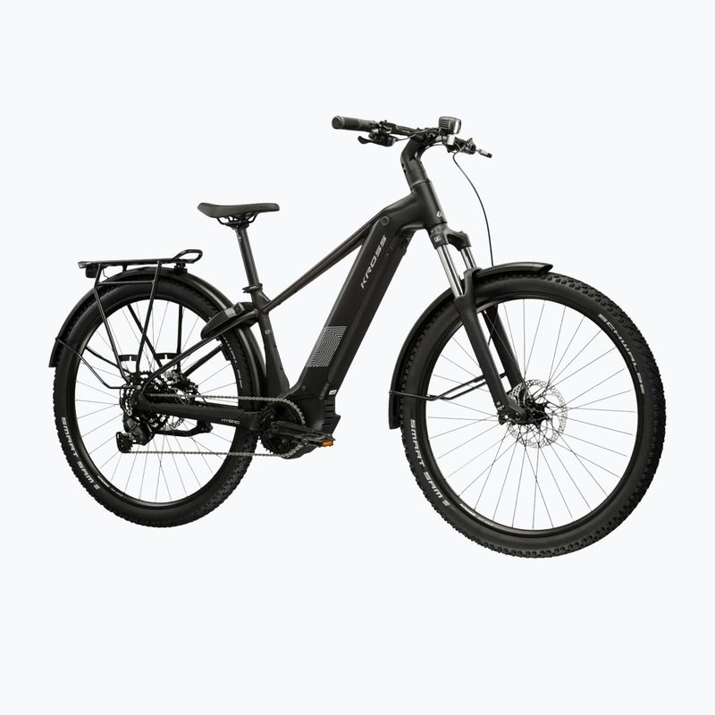 Electric bike KROSS Influx Suv Hyb 2.0 600 29 el. black/silver/matte 2
