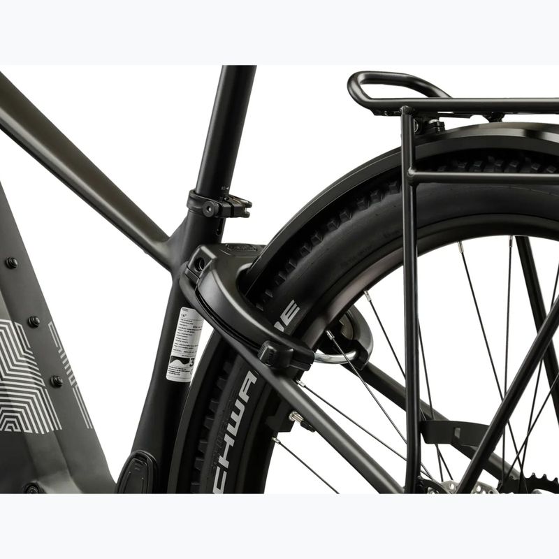 Electric bike KROSS Influx Suv Hyb 2.0 600 29 el. black/silver/matte 12