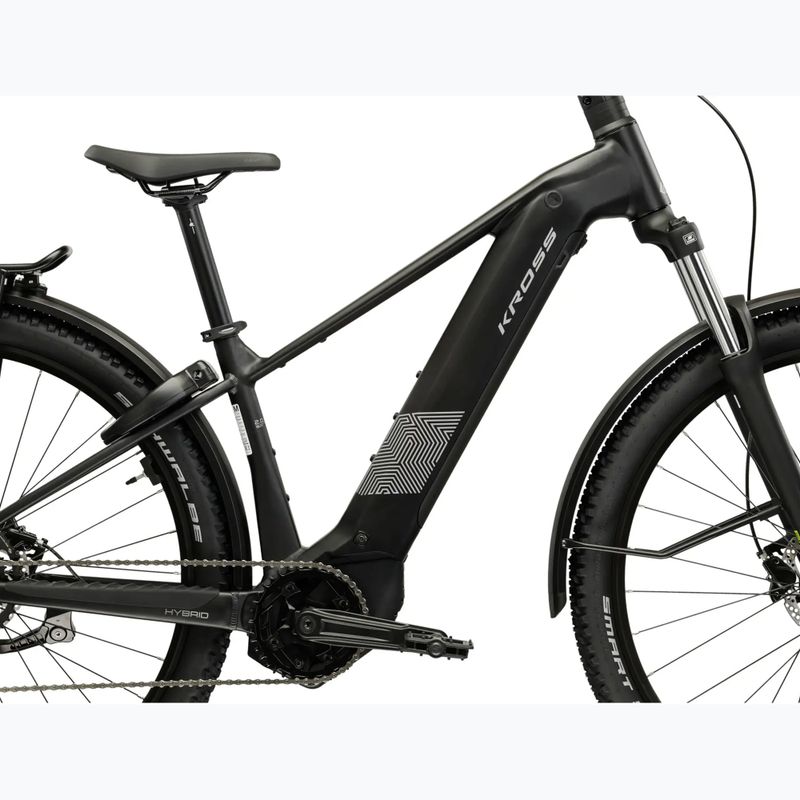 Electric bike KROSS Influx Suv Hyb 2.0 600 29 el. black/silver/matte 13