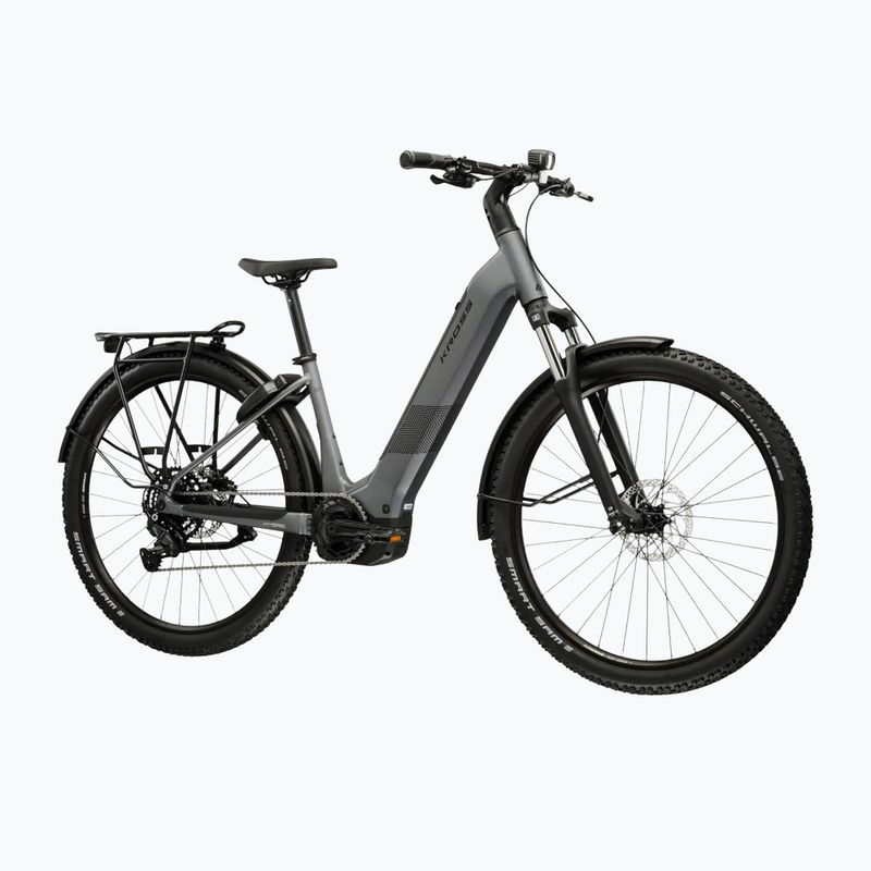 Electric bike KROSS Influx Suv Hyb 2.0 600Wh LS 27,5" grey/black/mat 2