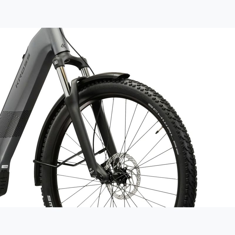 Electric bike KROSS Influx Suv Hyb 2.0 600Wh LS 27,5" grey/black/mat 6