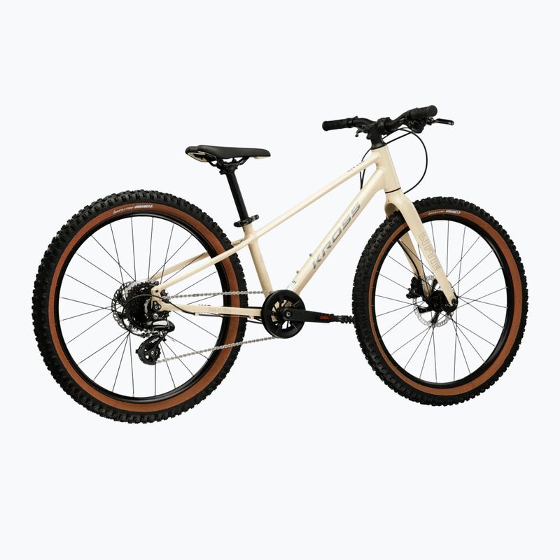 Children's bike KROSS Liftie 24 X beige/grey/matte 3