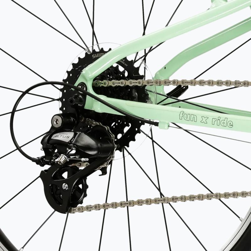 Children's bike KROSS Liftie 24 mint/black/shine 8