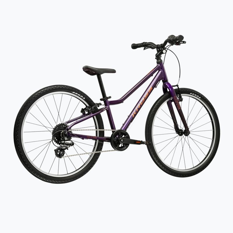 Children's bike KROSS Liftie 24 purple/copper/shine 3