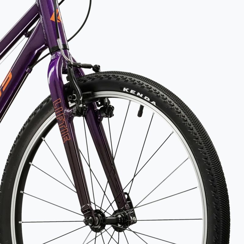 Children's bike KROSS Liftie 24 purple/copper/shine 6