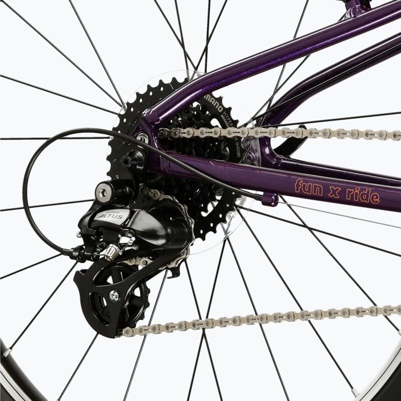 Children's bike KROSS Liftie 24 purple/copper/shine 7
