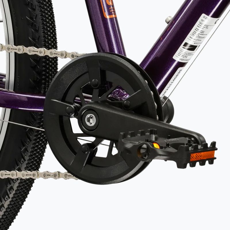 Children's bike KROSS Liftie 24 purple/copper/shine 8