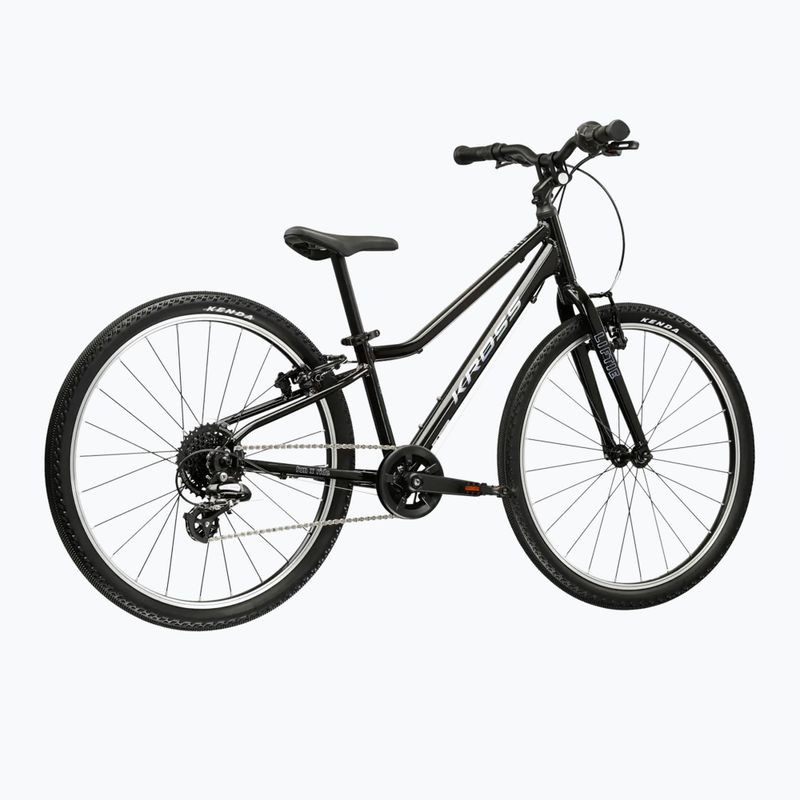 Children's bike KROSS Liftie 24 black/silver/shine 3