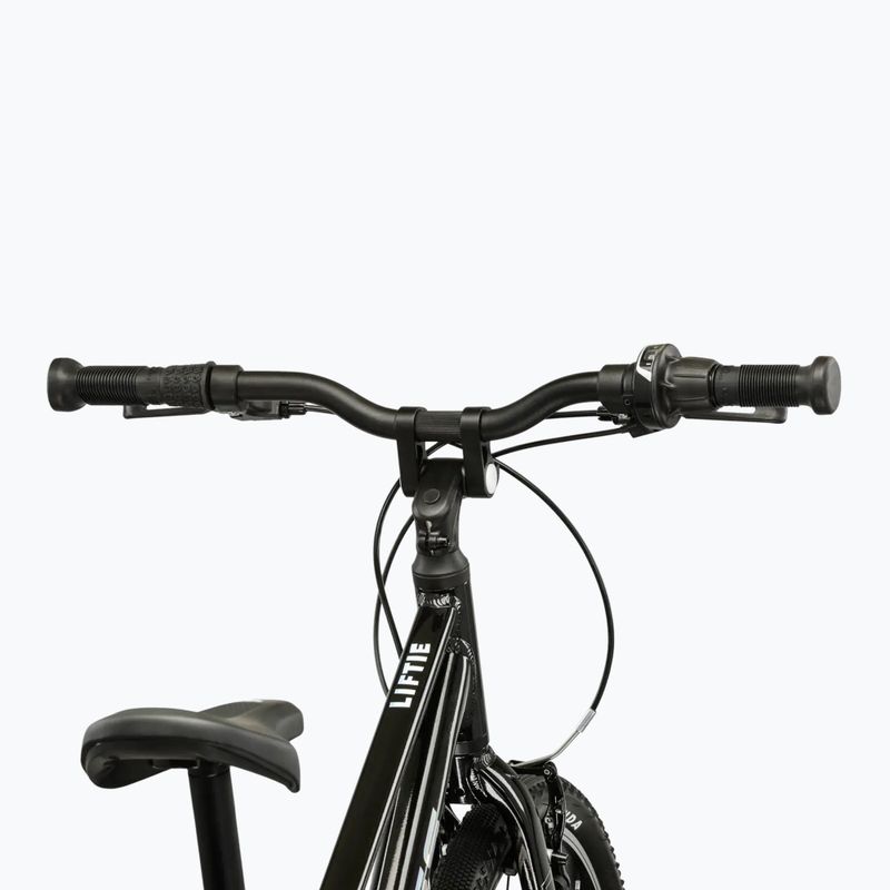 Children's bike KROSS Liftie 24 black/silver/shine 5