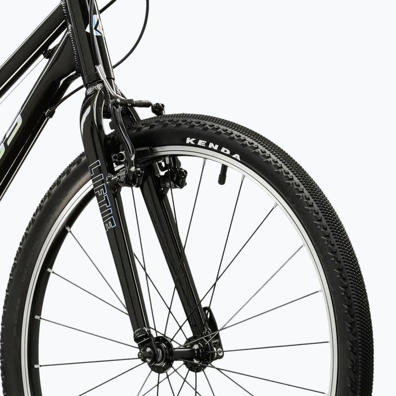 Children's bike KROSS Liftie 24 black/silver/shine 6
