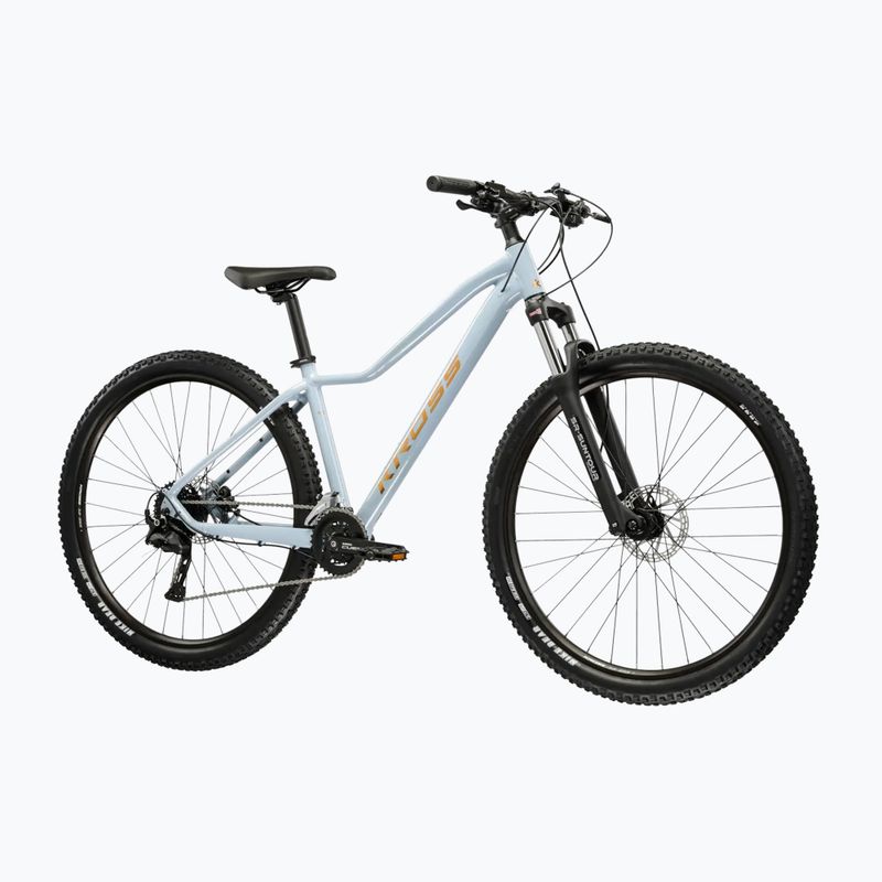 Women's mountain bike KROSS Lea 5.0 27,5" blue/copper/ shine 2