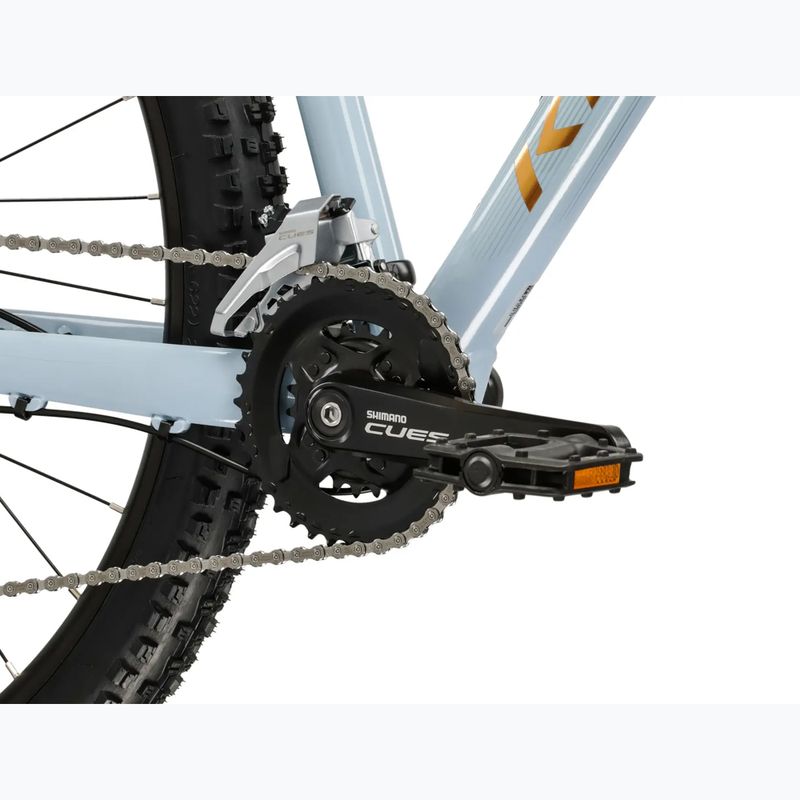 Women's mountain bike KROSS Lea 5.0 27,5" blue/copper/ shine 8