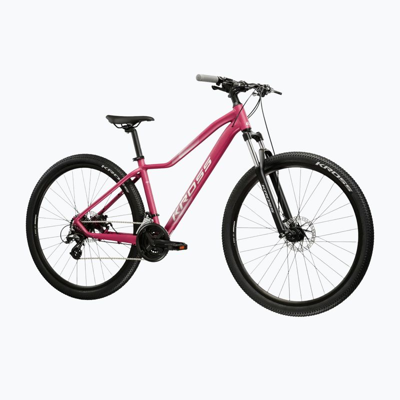 Women's mountain bike KROSS Lea 2.0 W 29 pink/silver/matte 2