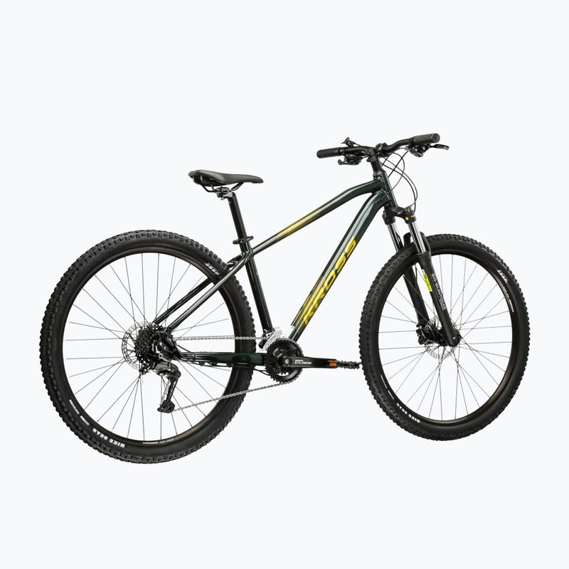 Mountain bike KROSS Hexagon 5.0 27.5" green/green/shine 3