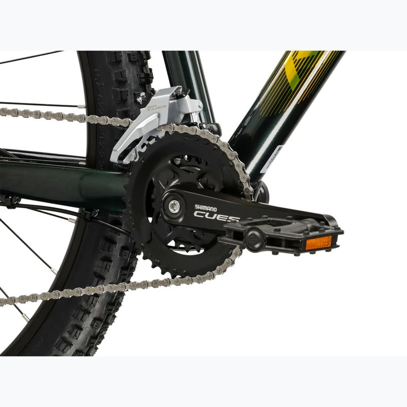 Mountain bike KROSS Hexagon 5.0 27.5" green/green/shine 8