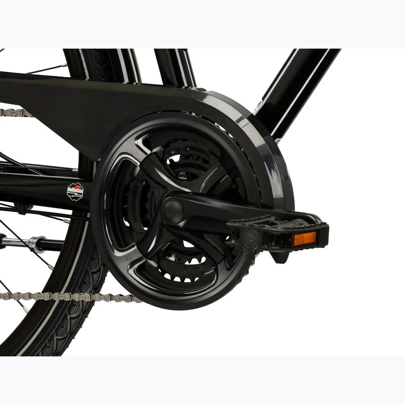 Trekking bike KROSS Trans 3.0 black/grey/shine 8