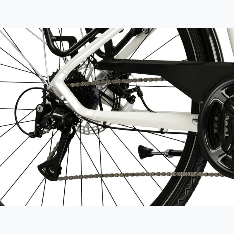 Women's trekking bike KROSS Trans 3.0 W pearl/black/shine 7