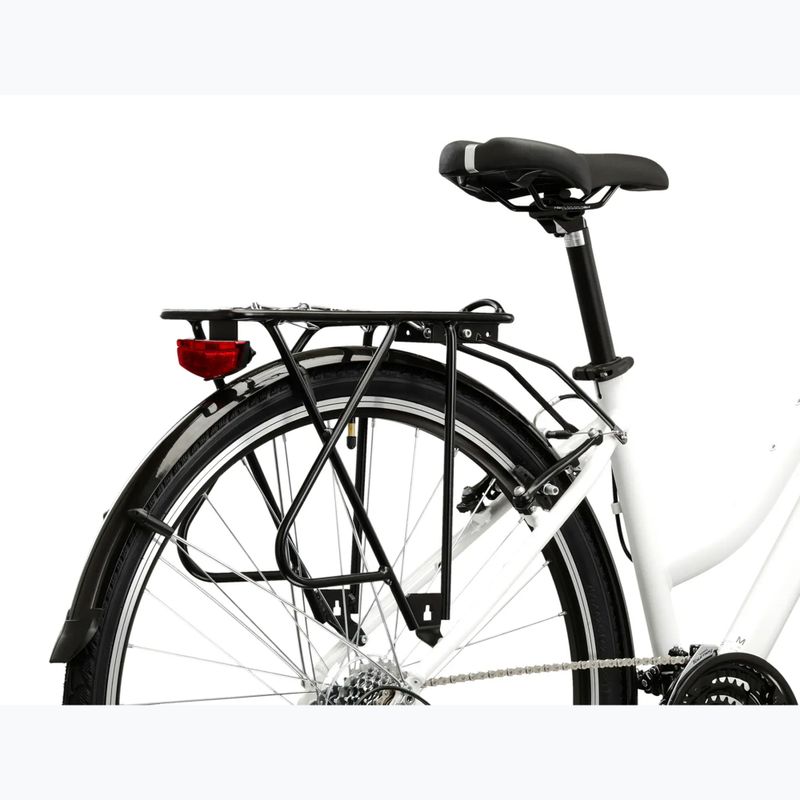 Women's trekking bike KROSS Trans 1.0 W white/grey/shine 8