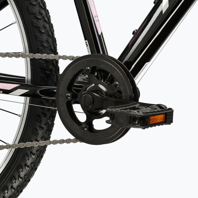 Children's bike KROSS Lea Jr 1.0 W black/silver/shine 7