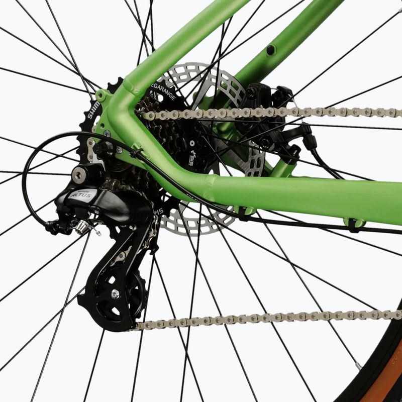 Women's mountain bike KROSS Lea X200 W 29 green/green/matte 7