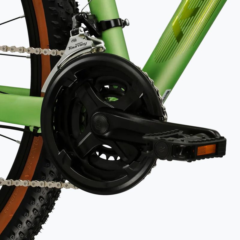Women's mountain bike KROSS Lea X200 W 29 green/green/matte 8