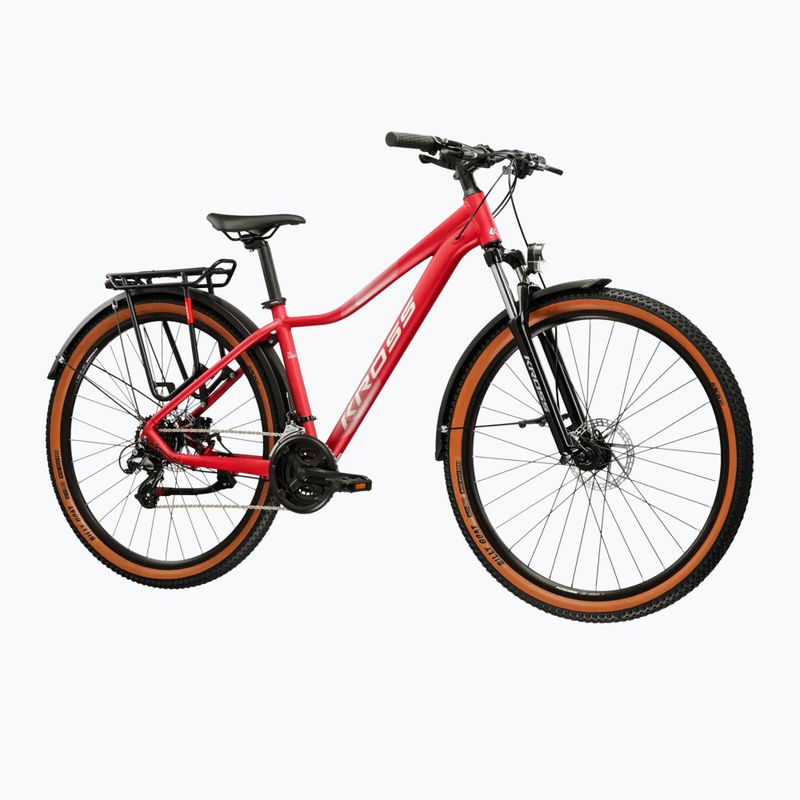 Women's mountain bike KROSS Lea X200 Eq W 29 pink/silver/matte 2