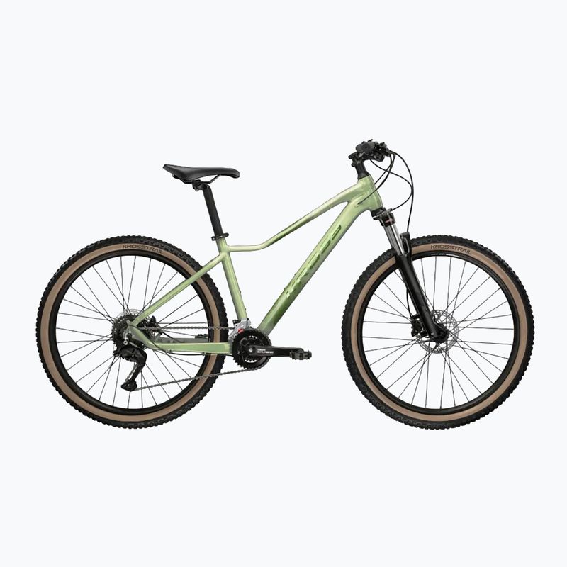 Women's mountain bike KROSS Lea X200 W 27.5 green/green/matte