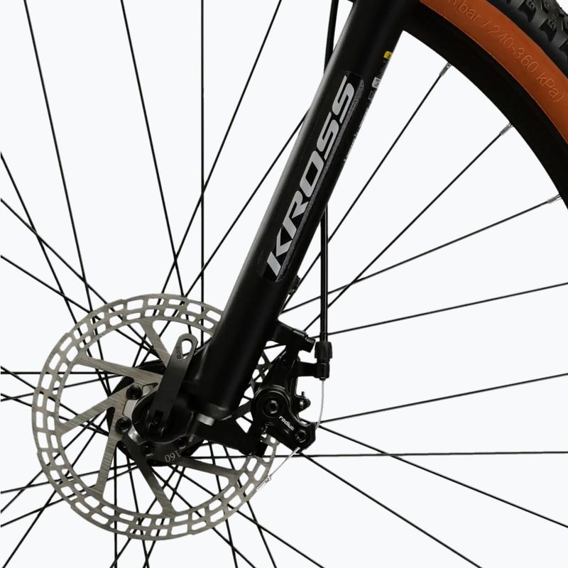 Women's mountain bike KROSS Lea X200 W 27.5 silver/silver/matte 6