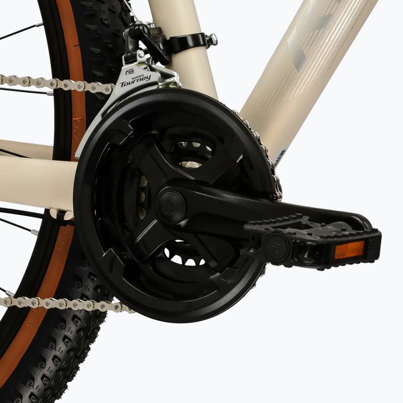 Women's mountain bike KROSS Lea X200 W 27.5 silver/silver/matte 8