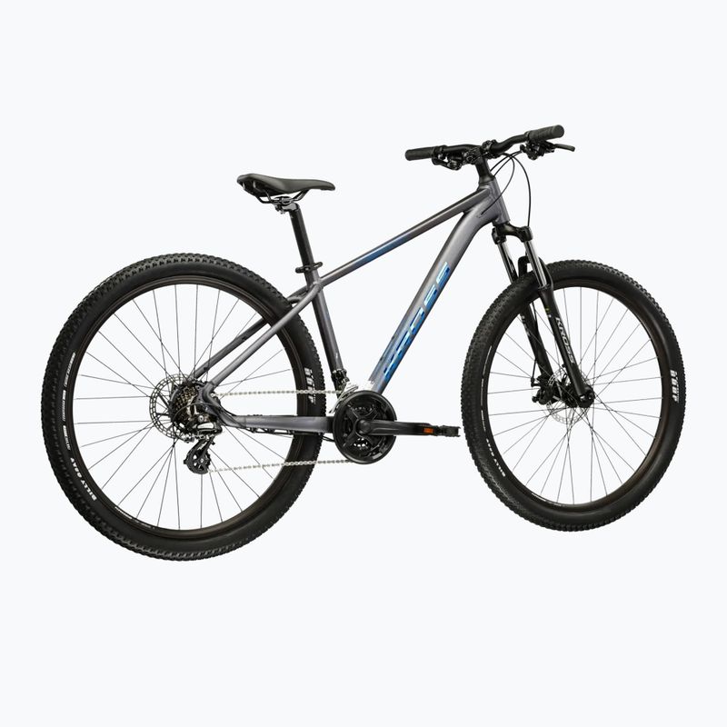 Mountain bike KROSS Hexagon X200 29" grey/blue/mat 3