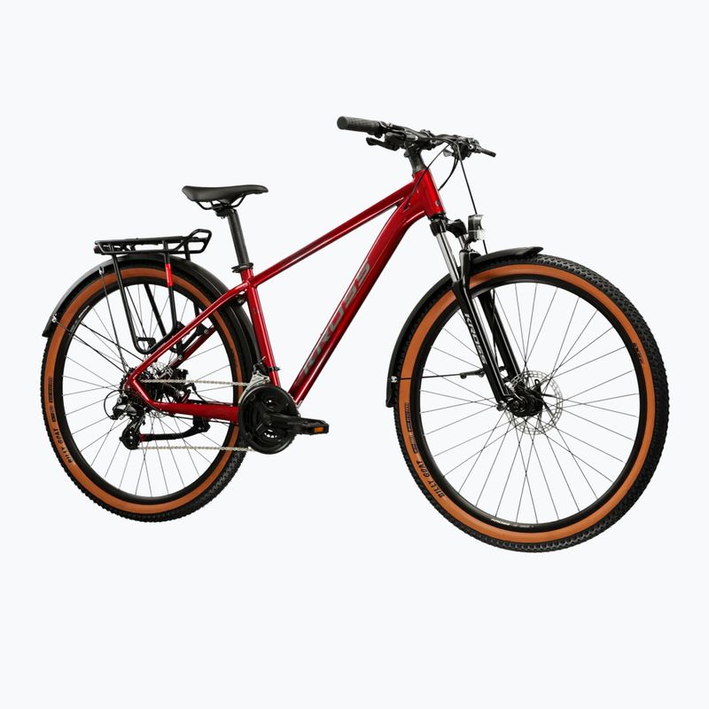 Mountain bike KROSS Hexagon X200 EQ 29" ruby/graphite/shine 2
