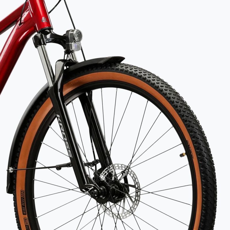 Mountain bike KROSS Hexagon X200 EQ 29" ruby/graphite/shine 5