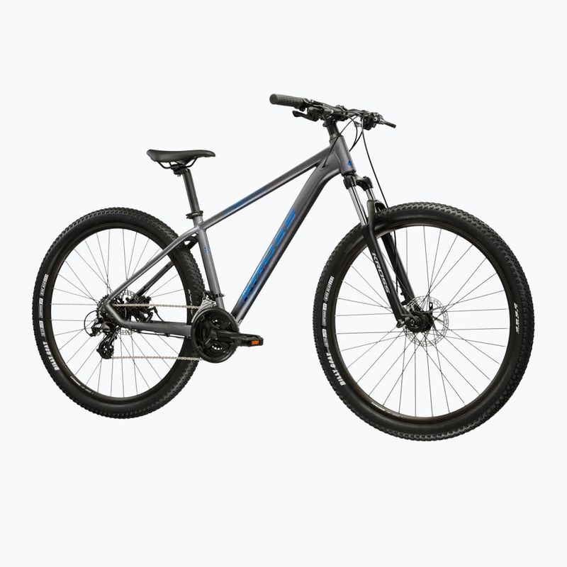 Mountain bike KROSS Hexagon X200 27,5" grey/blue/mat 2