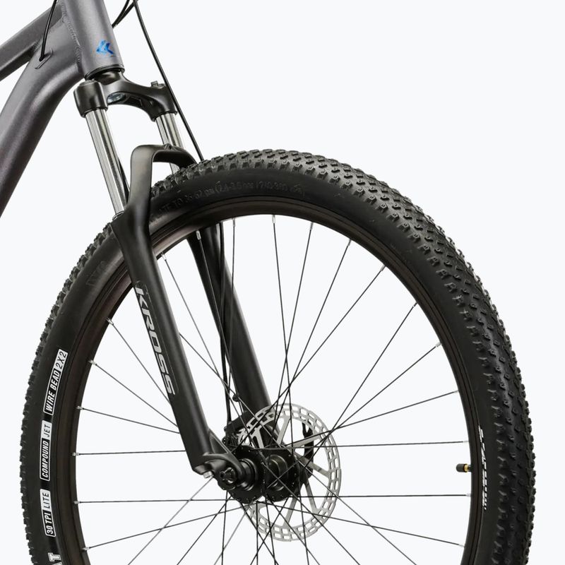 Mountain bike KROSS Hexagon X200 27,5" grey/blue/mat 5