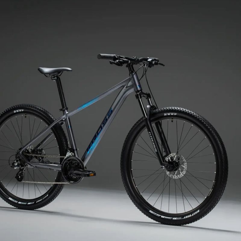 Mountain bike KROSS Hexagon X200 27,5" grey/blue/mat 12