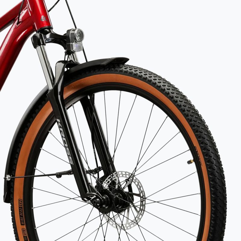 Mountain bike KROSS Hexagon X200 EQ 27,5" ruby/graphite/shine 6