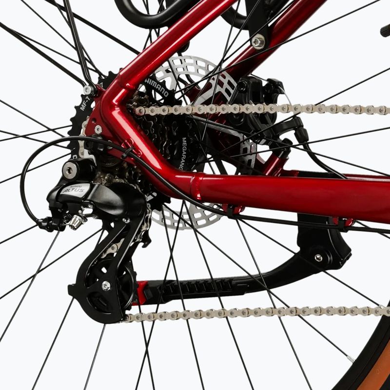 Mountain bike KROSS Hexagon X200 EQ 27,5" ruby/graphite/shine 8