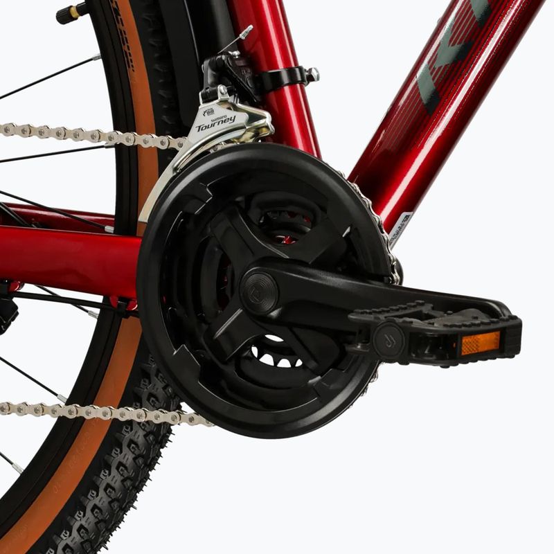 Mountain bike KROSS Hexagon X200 EQ 27,5" ruby/graphite/shine 9